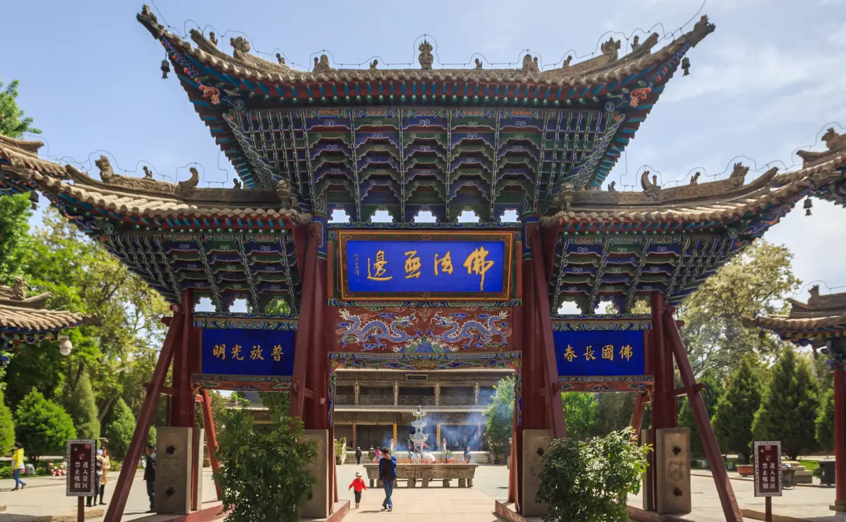 张掖大佛寺 2